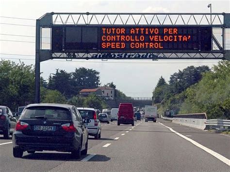 Tutor in autostrada: dove sono, la mappa aggiornata.